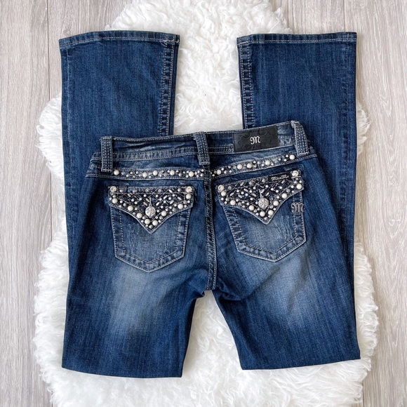 Miss Me Denim - Miss Me Pearl Craze Signature Bootcut Jeans